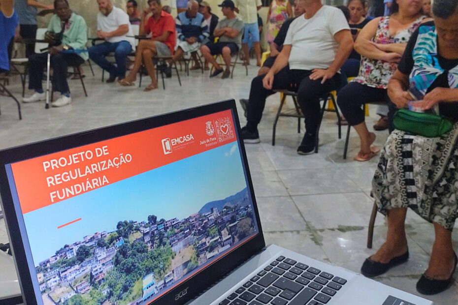 Reunião EMCASA e PJF na Vila dos Sonhos REURB