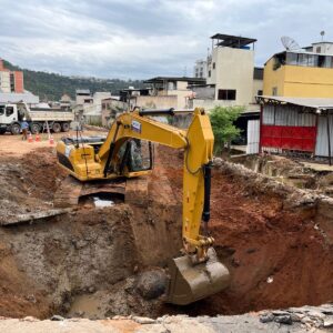Obras de drenagem e esgotamento sanitário avançam para nova etapa no Mariano Procópio